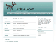 Tablet Screenshot of estudioraposa.com